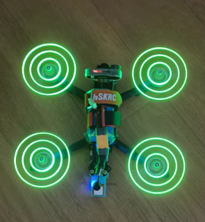 Drone Battery Strap - 2 أزواج Gemfan 51433L 5.1 بوصة