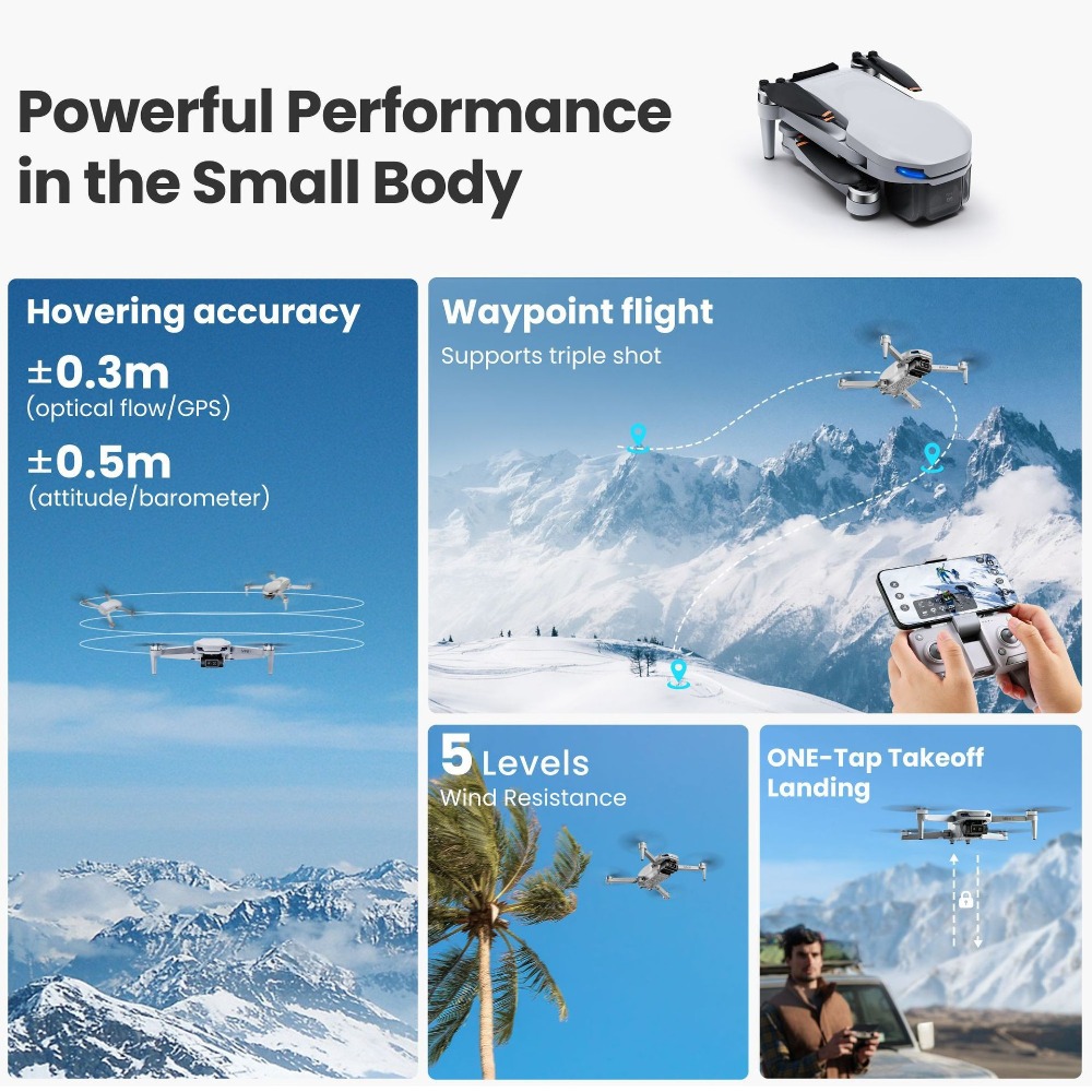 طائرة ميني إكس بدون طيار العال - مراجعة Drone Gimbal وسعره