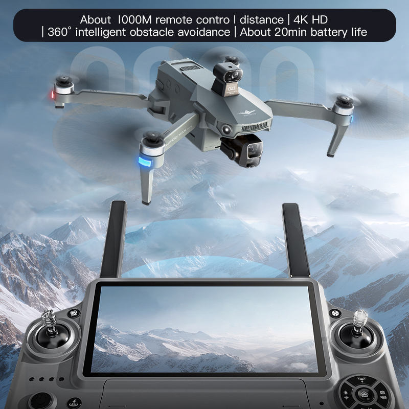KF100 MAX GPS الطائرة بدون طيا - مراجعة Drone Gimbal وسعره
