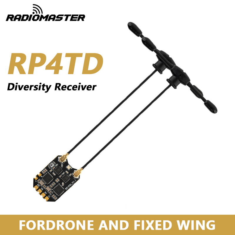 جهاز استقبال RadioMaster RP4TD - مراجعة Drone Battery Strap وسعره