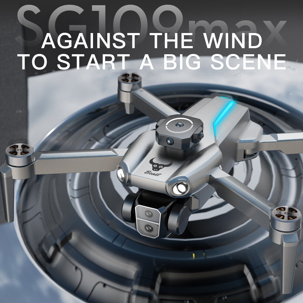 طائرة بدون طيار SG109MAX مع نظ - مراجعة Drone Gps Mount وسعره