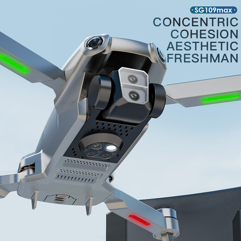 طائرة بدون طيار SG109MAX مع نظ - مراجعة Drone Gps Mount وسعره